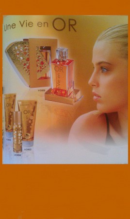 PARFUM DE TOILETTE "UNE VIE EN OR"